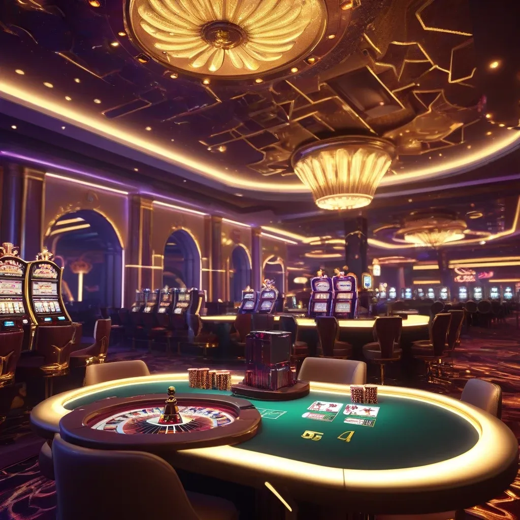 Luxurious Casino Bonus Scene