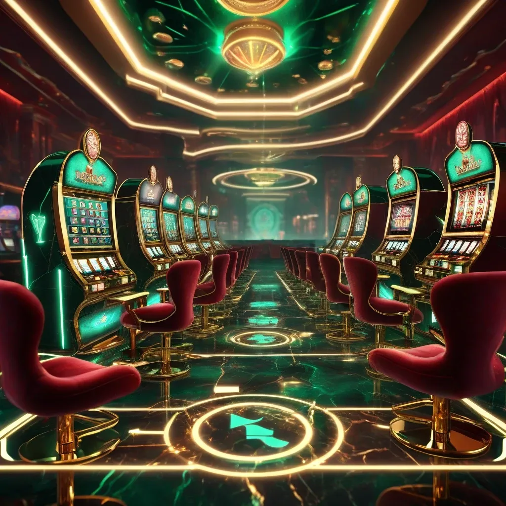 Neon Casino Jackpot Vision